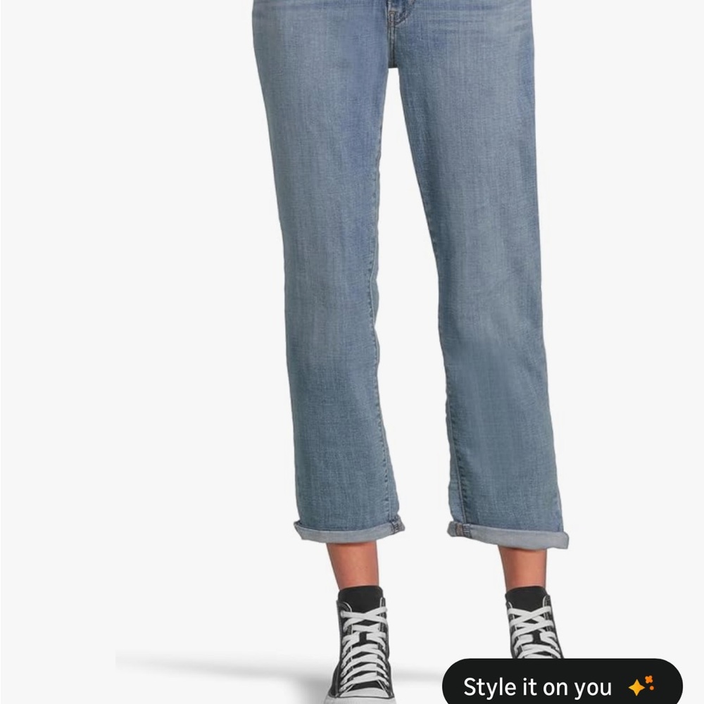 Levi's Light Blue Boyfriend Jeans